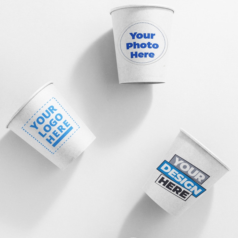 Personalized Disposable Cups Disposable Paper Cups Coffee Paper Cups