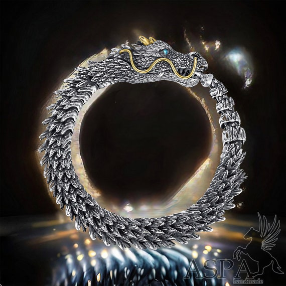 Men Chinese Dragon Decor Beaded Bracelet Simple & Stylish Popular  Fashionable Elegant Jewelry Gift For Men