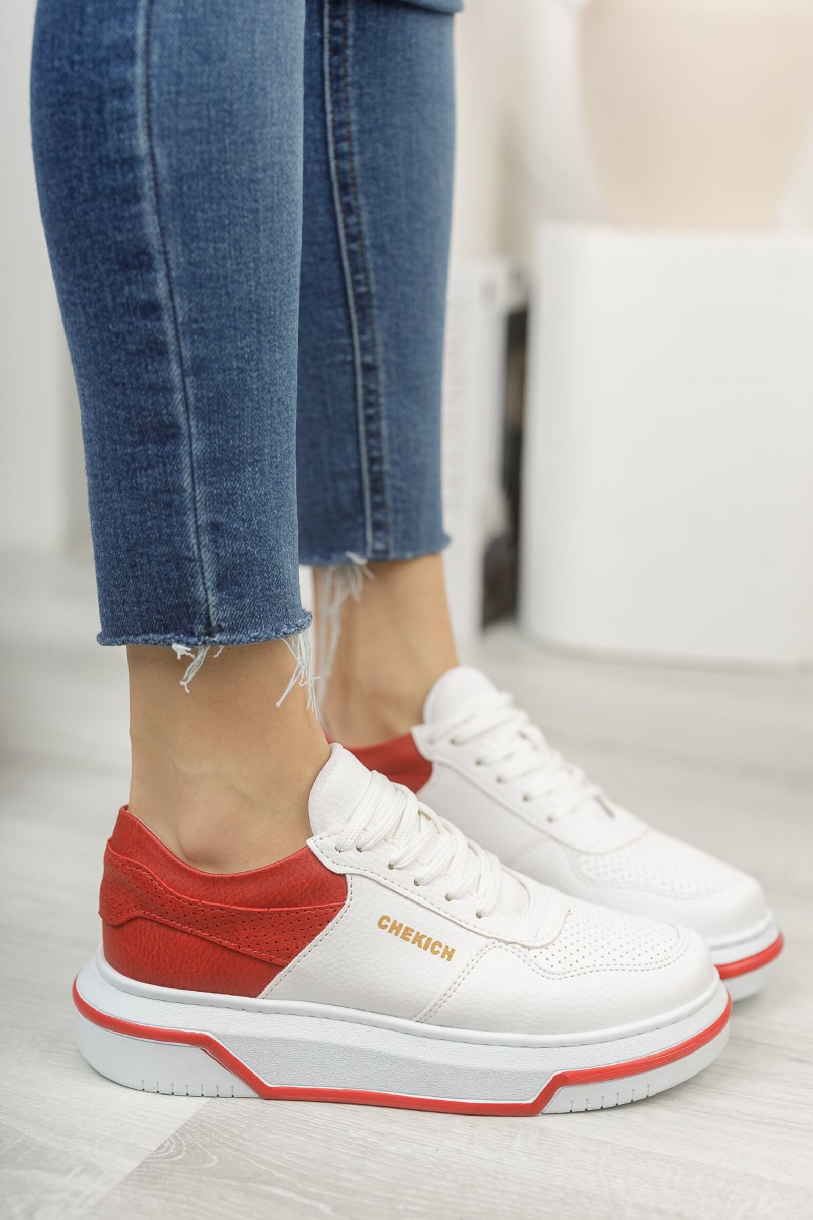 casual female sneakers