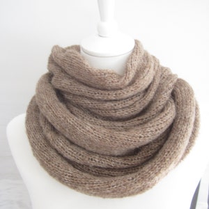 Loop scarf NOA alpaca silk 38 colors