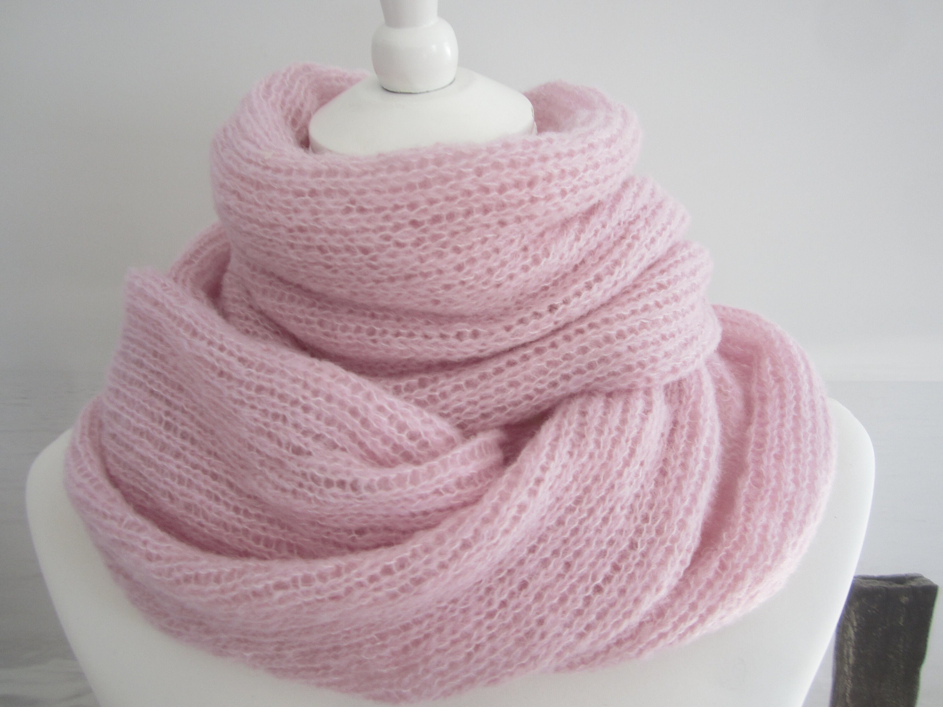 Loop Scarf NOA Alpaca Silk 38 Colors - Etsy Canada