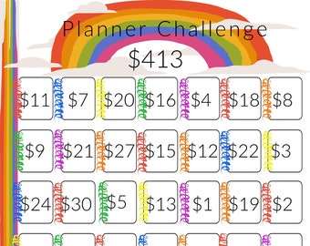 Planner Challenge - Rainbow