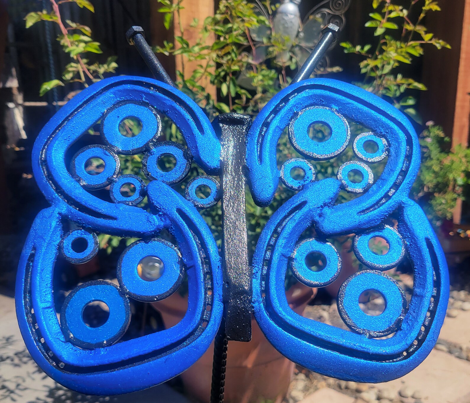 Horseshoe Butterfly Etsy