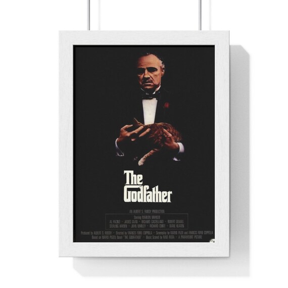 The GodFather Premium Framed Vertical Poster Etsy