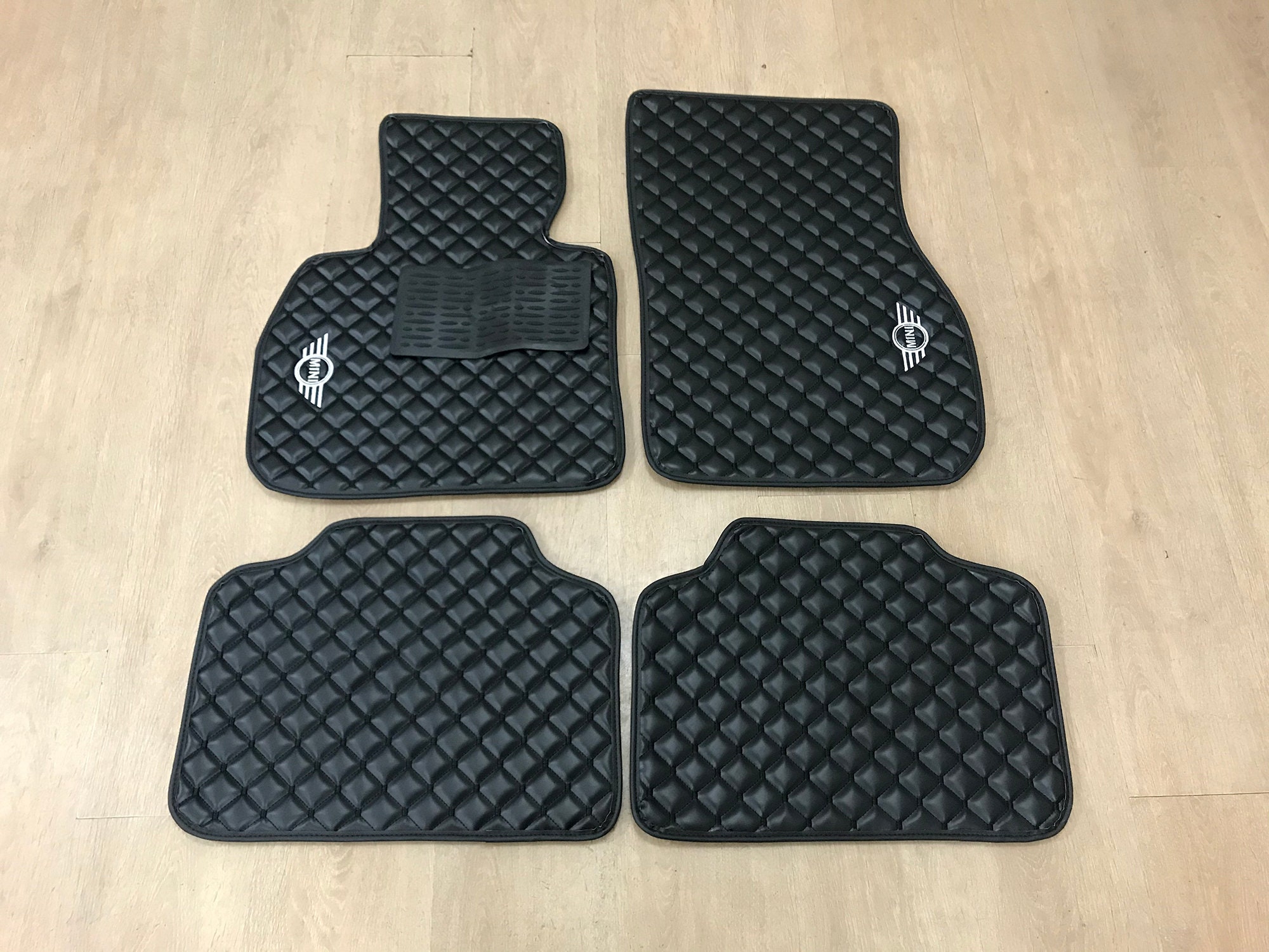 Leather Car Mats For Mini Cooper Countryman F60 2017 With Etsy