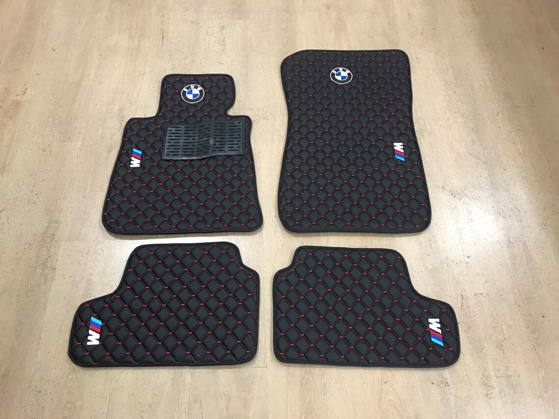 Leather Car Mats For Bmw 3 Series 20072012 E90 / E91 / E92 / Etsy