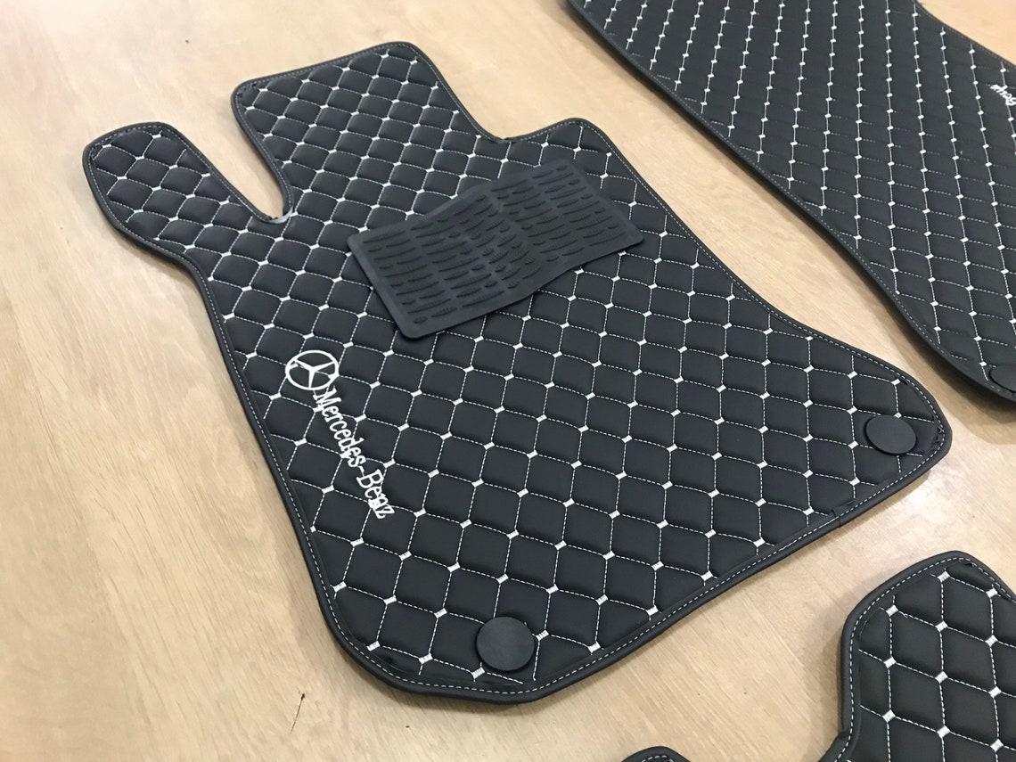 Leather Car Mats For Mercedes E Class Coupe Convertible Etsy