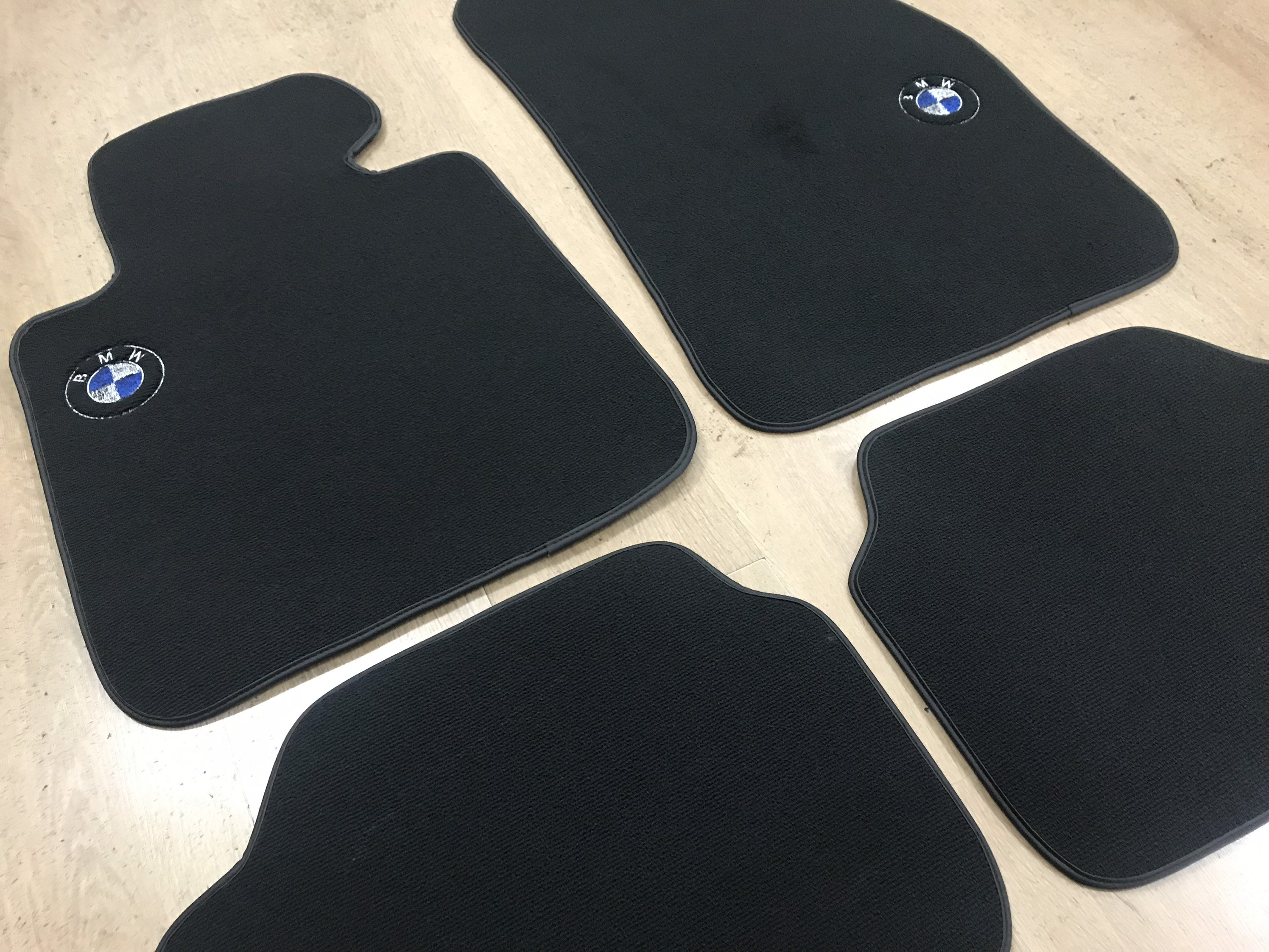 For BMW 1 Series F20 20112018 Floor Car Mats With Bmw Logo Etsy