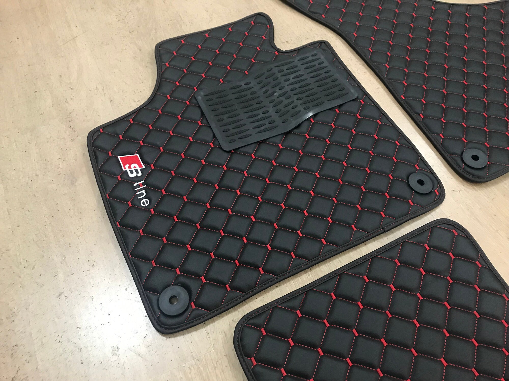 Leather Car Mats For Audi A3 / S3 / RS3 20032012 With S Line Etsy