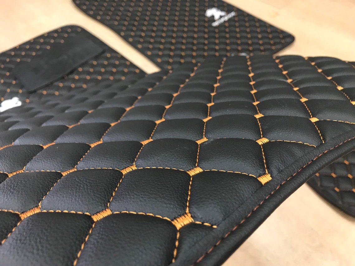 Leather Car Mats For Peugeot 208 2020 With Peugeot Logo 4 Etsy