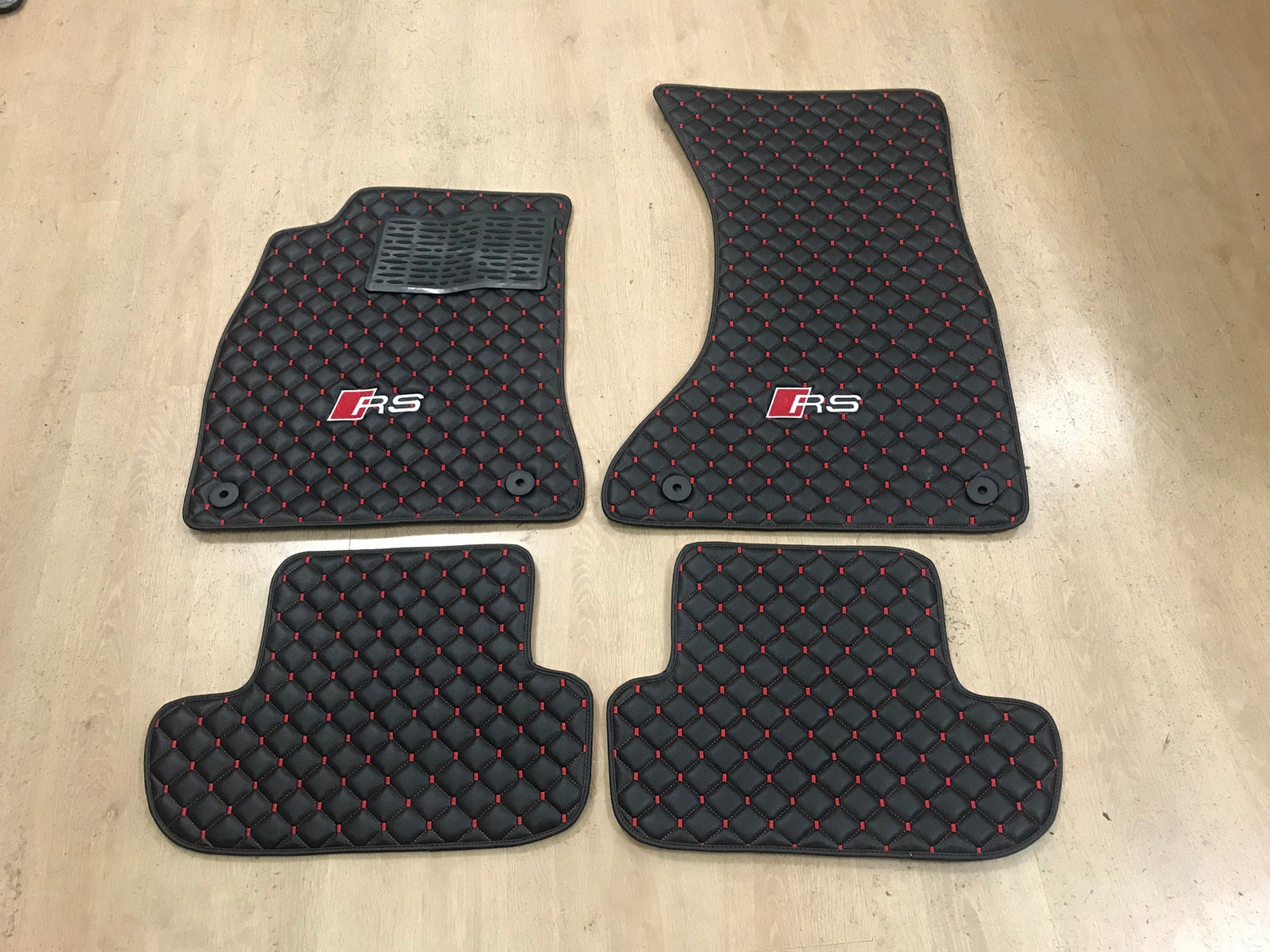 Leather Car Mats For Audi A5 / S5 / RS5 Coupe 20092016 With Etsy
