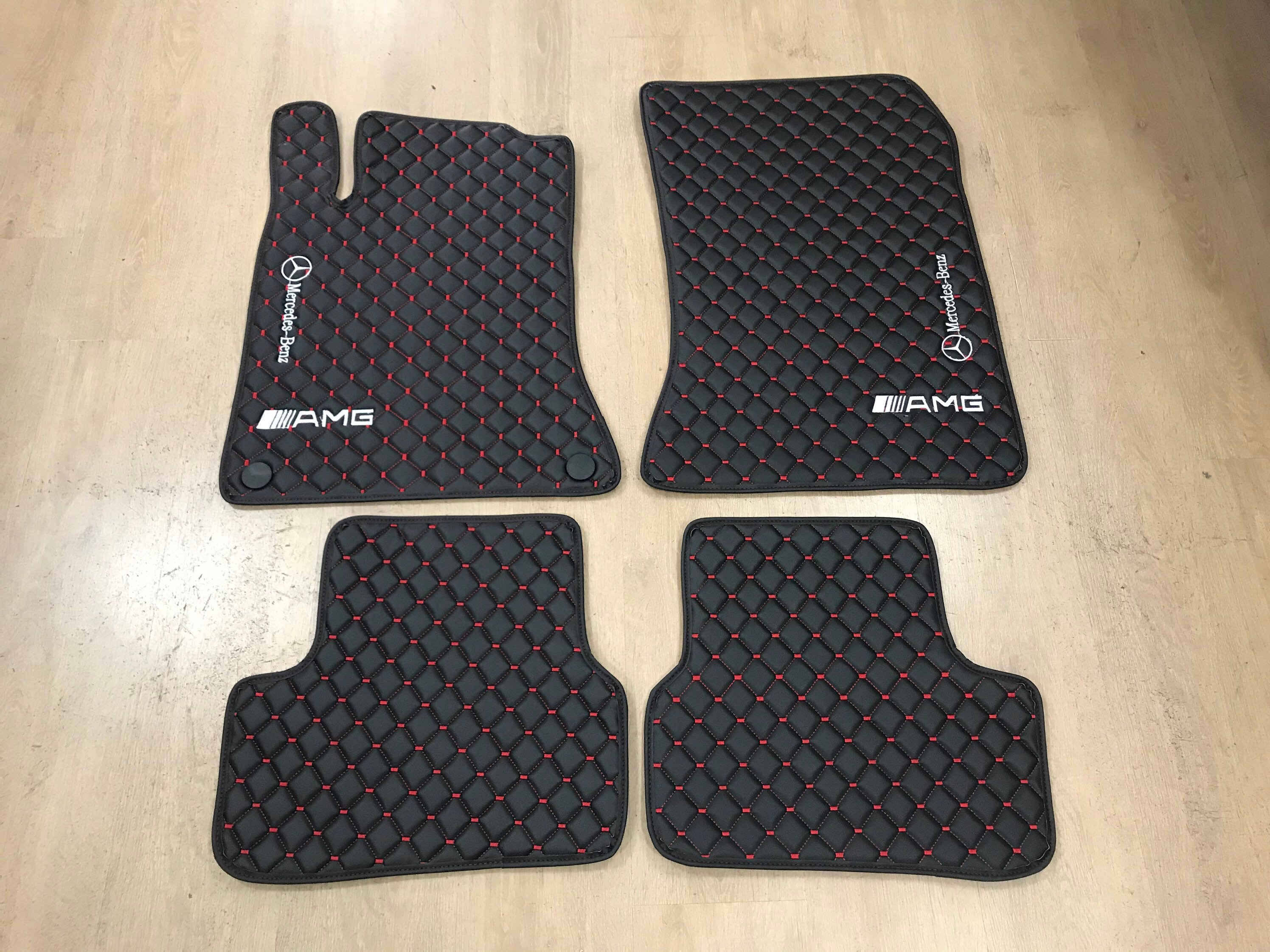 Leather Car Mats For MercedesBenz A Class W176 20122018 With Etsy