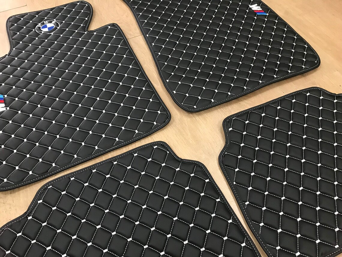 Leather Car Mats For Bmw 3 Series 19982005 E46 Sedan With Etsy