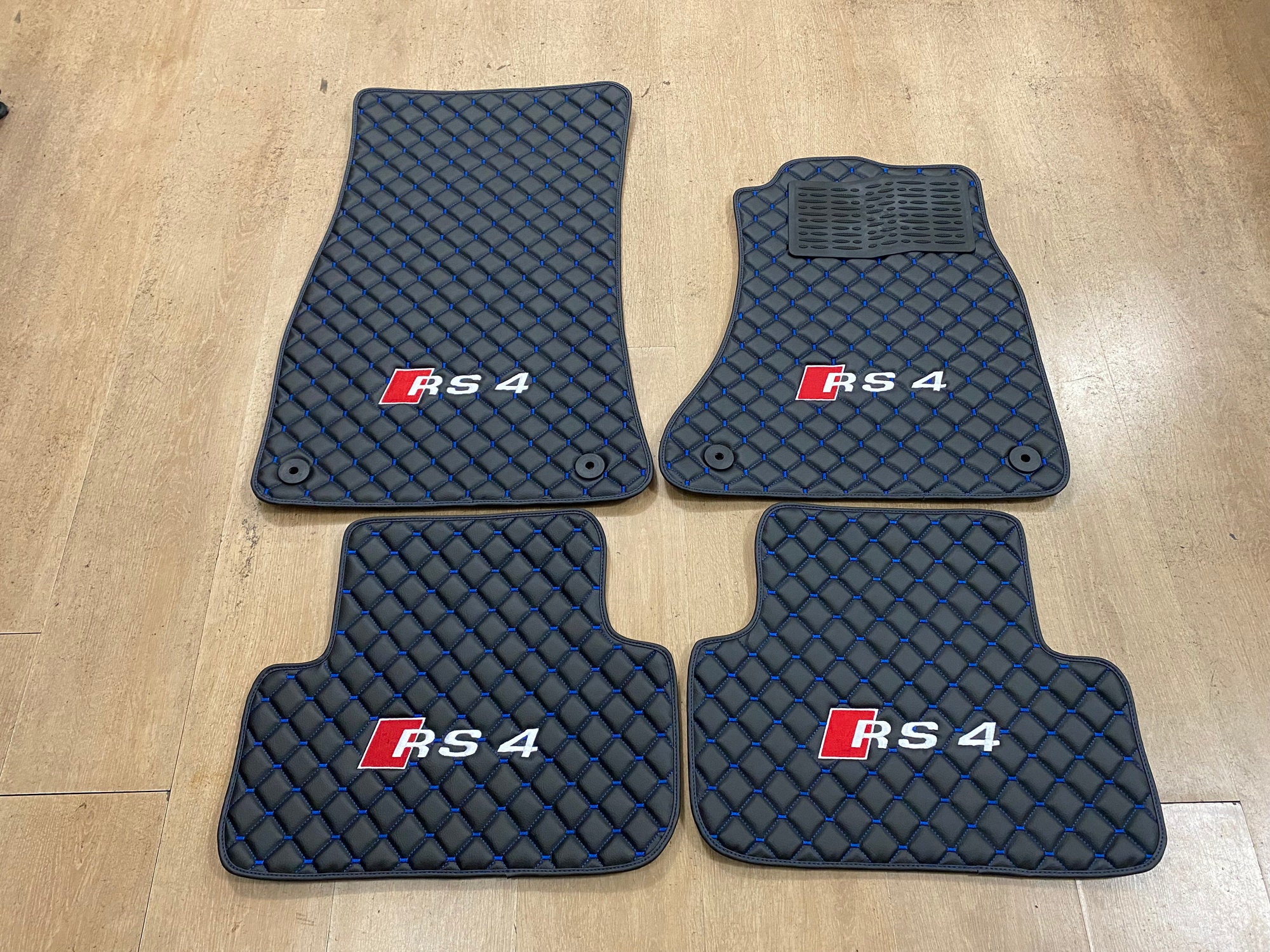 RHD Leather Car Mats for Audi A4 / S4 / RS4 20082015 B8 With Etsy UK