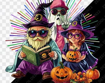 Funny book lover halloween PNG, Ghost with Sunglasses png, Spooky Ghost png, Cute ghost Sunglasses png, Halloween png [ZC-03]