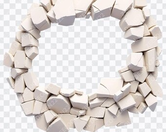 Mur fissuré 3D PNG, Mur fissuré png, Trou dans le mur png, Rupture de mur avec trou fissuré, Arrière-plan transparent [ZC-61]