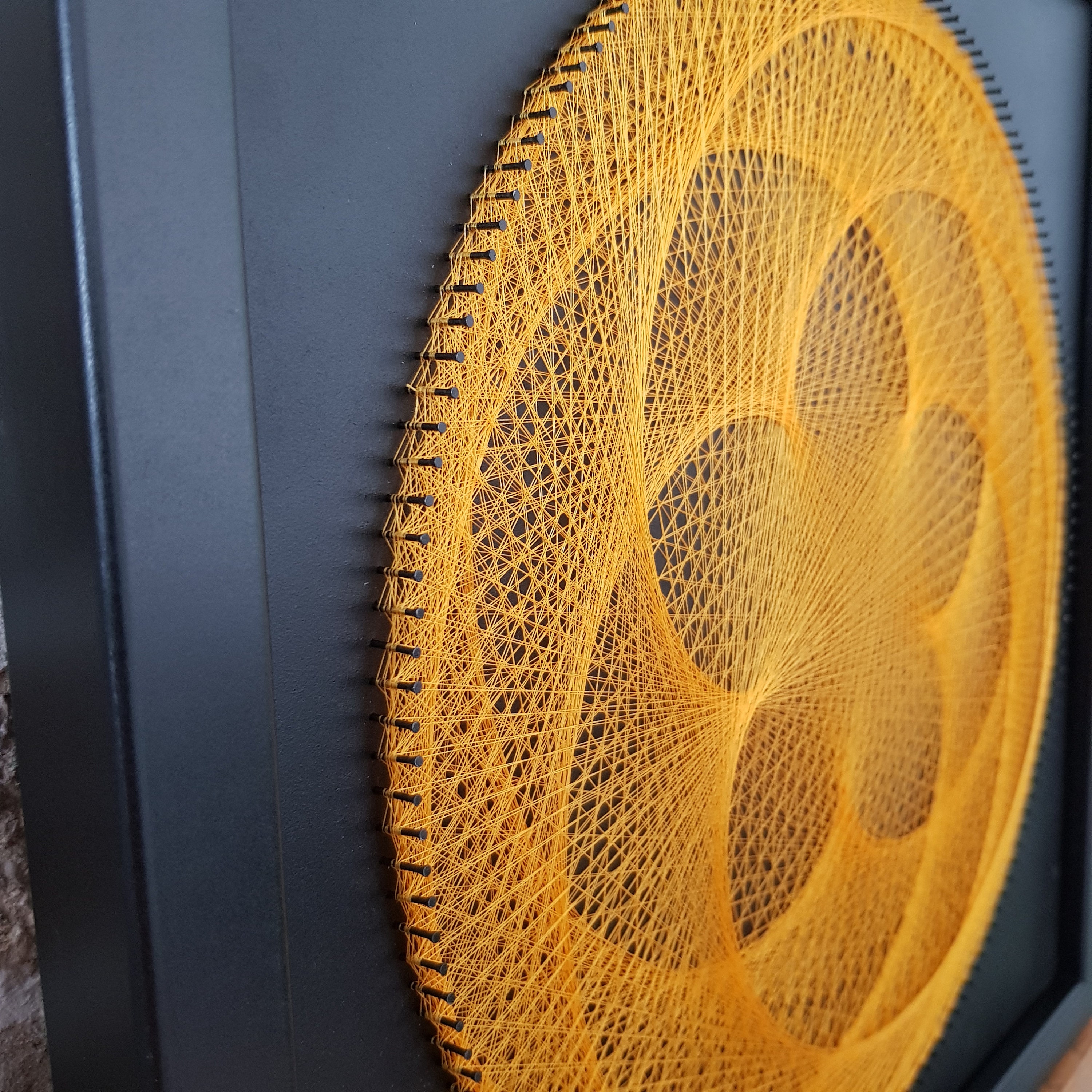 String Art Wall Decor 3D Art Geometric Wall Hangings Zen Home Etsy