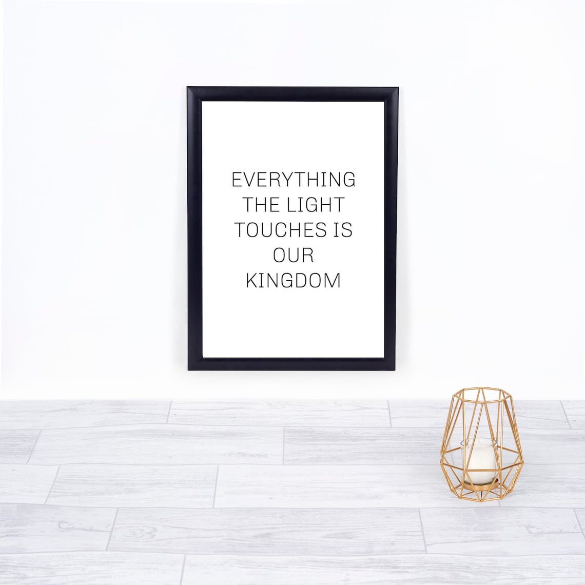 Everything The Light Touches Is Our Kingdom Lion King Quote | Etsy