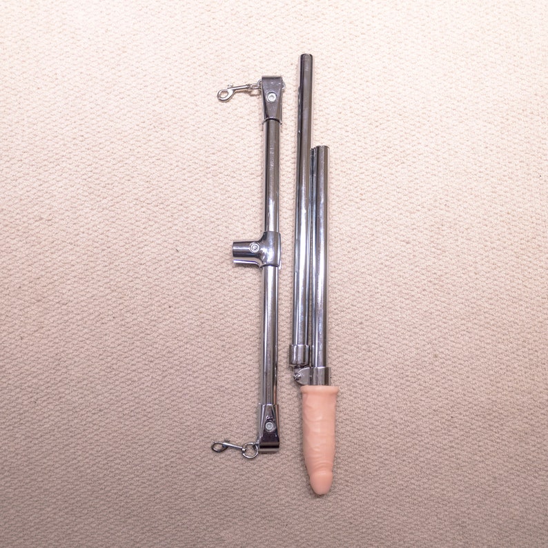 One Bar Prison Spreader Bar With Height Adjustable Dildo BDSM Bondage Restraint Etsy Canada