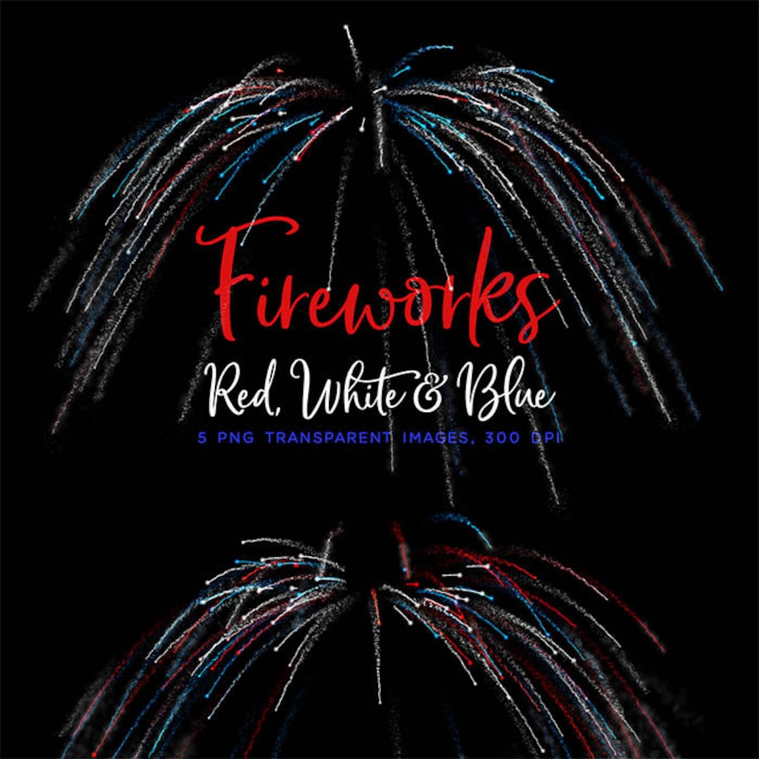 Feuerwerk Rot Weiß und Blau 5 PNG Transparente Overlays Hohe Auflösung -  Sofort Download Digital Clip Art Scrapbooking - Etsy Schweiz, image size:1080x1080