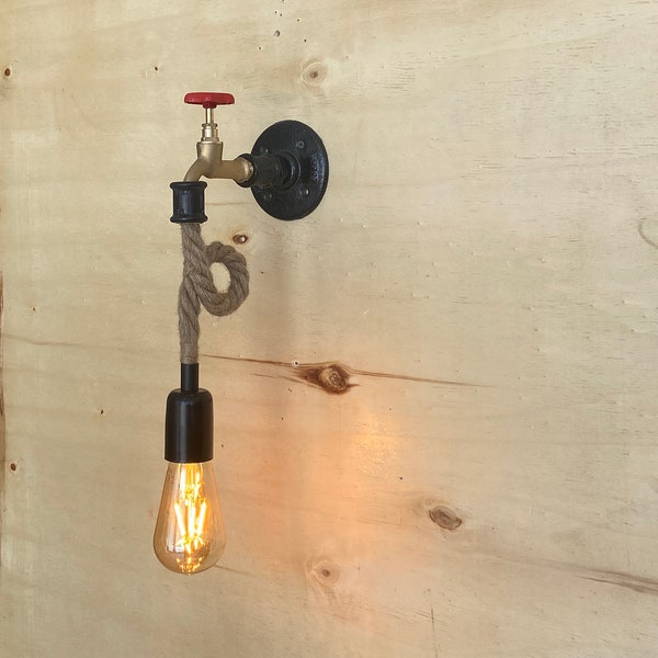 Industrial Wall Sconce, Steampunk Wall Lamp Vintage Wall Decor, Bathroom Lighting