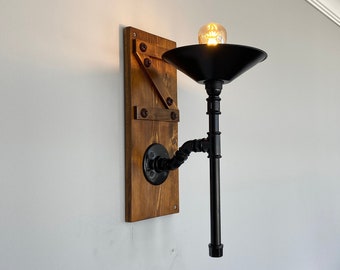 Industrial Wall Sconce, Steampunk Wall Lamp for Home Decor, Wall Decor Lighting