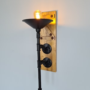 Industrial Wall Sconce, Steampunk Wall Lamp , Rustic Lighting For Wall Decor