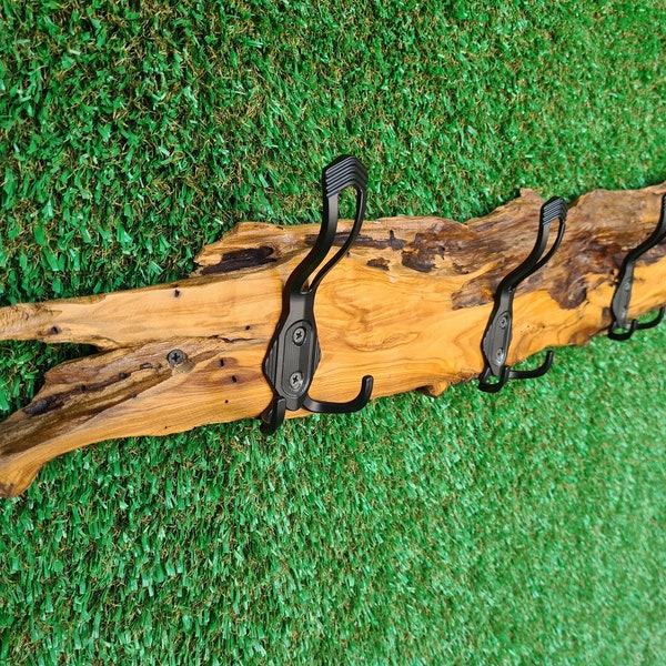 Wood Coat Rack Etsy