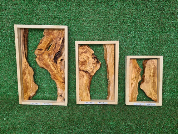 Olive Wood River Set, Olive Wood For Epoxy Board, River Charcuterie Board, Live Edge Olive Wood Slabs For DIY Wood Art