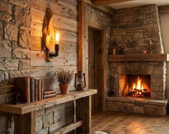 Live Edge Olive Wood Wall Light, Rustic Wall Lamp, Steampunk Wall Sconce, Industrial Wall Lamp