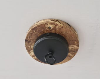 15,2 cm Baldachin aus Olivenholz für Deckenlöcher