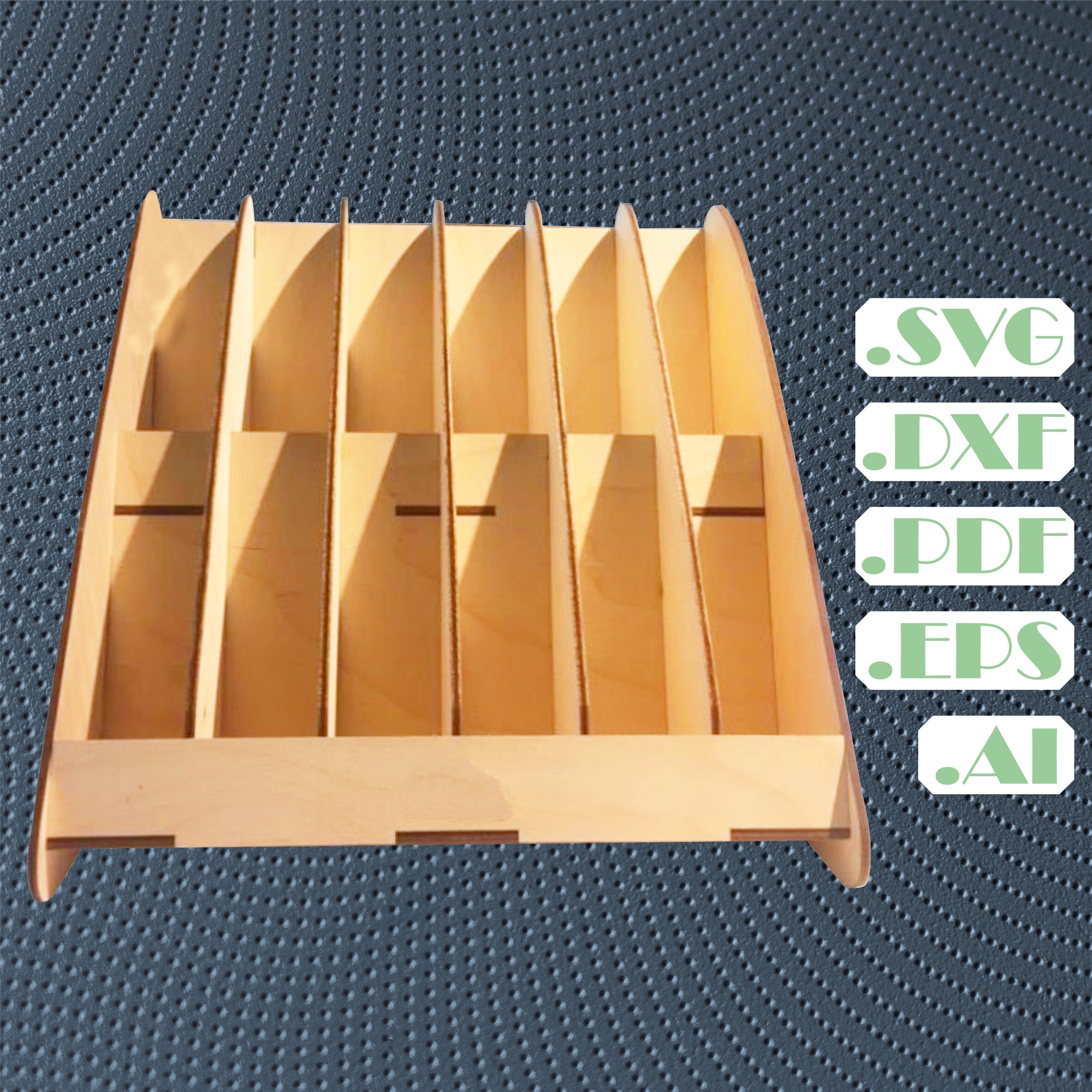 Organizer Cut Files Laser Cut Files SVG DXF Vector Plans Etsy Hong Kong