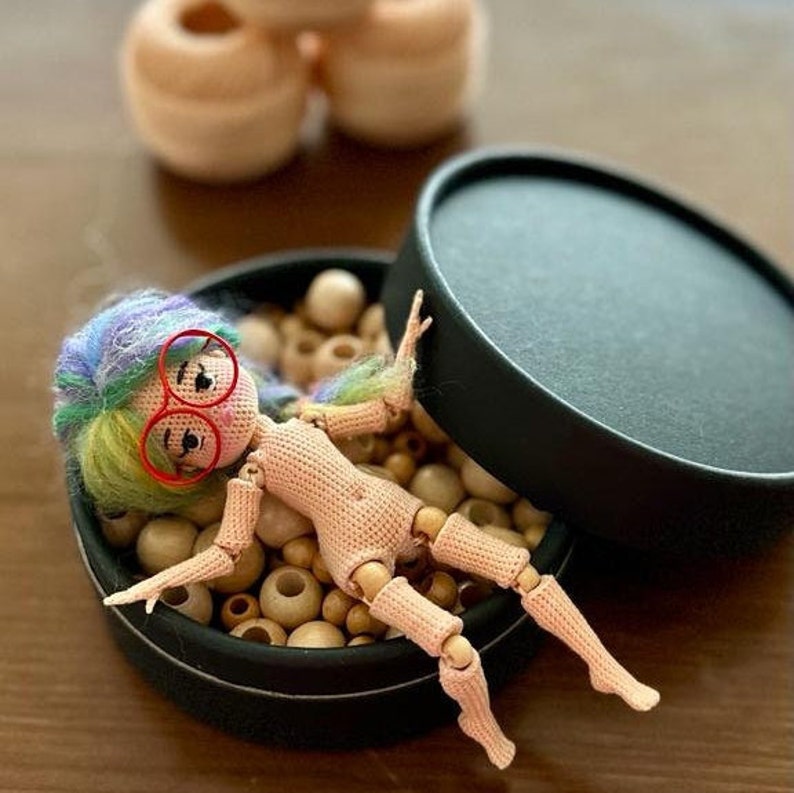 Articulated Doll Pattern Etsy