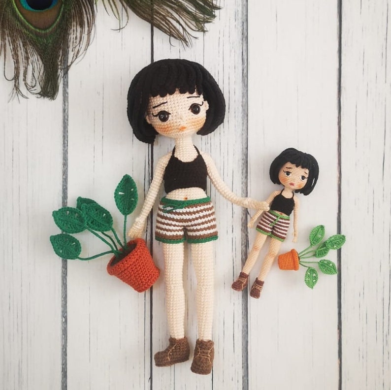 Crochet Mathilda Doll Pattern, Amigurumi PDF (23cm) - Etsy