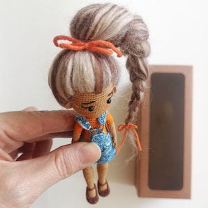 Amigurumi Miniature Collectible Doll