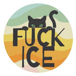 Anti-Trump Car Magnet: "F*ck ICE, Deport Elon" - Weather Resistant