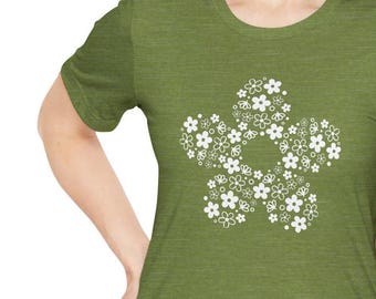Pyrex Spring Blossom T-Shirt, pyrex, spring clothing, vintage pyrex, corningware, retro pyrex, flower power, spring blossom