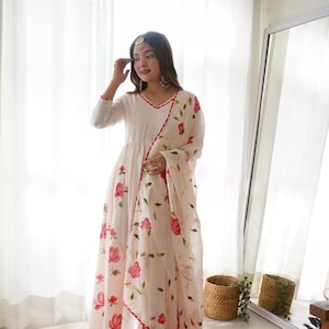 Buy Jaipur Hand Block Cotton Anarkali Suits for Women Readymade  Dress  Bell Bottom Sleeves Anarkali Suit XSmall Maroon at Amazonin