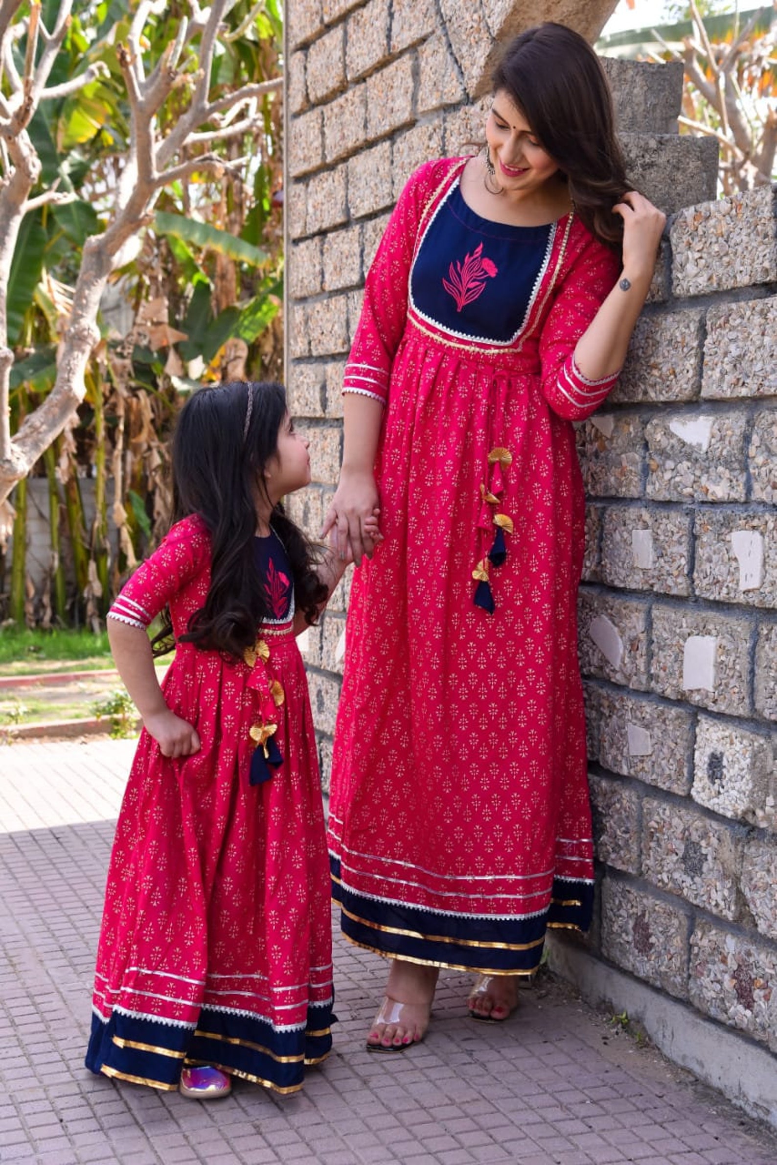 salwar kameez mother and daughter