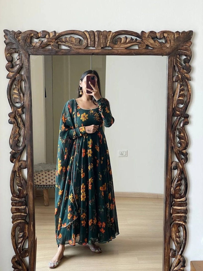 Floor length suits best sale online
