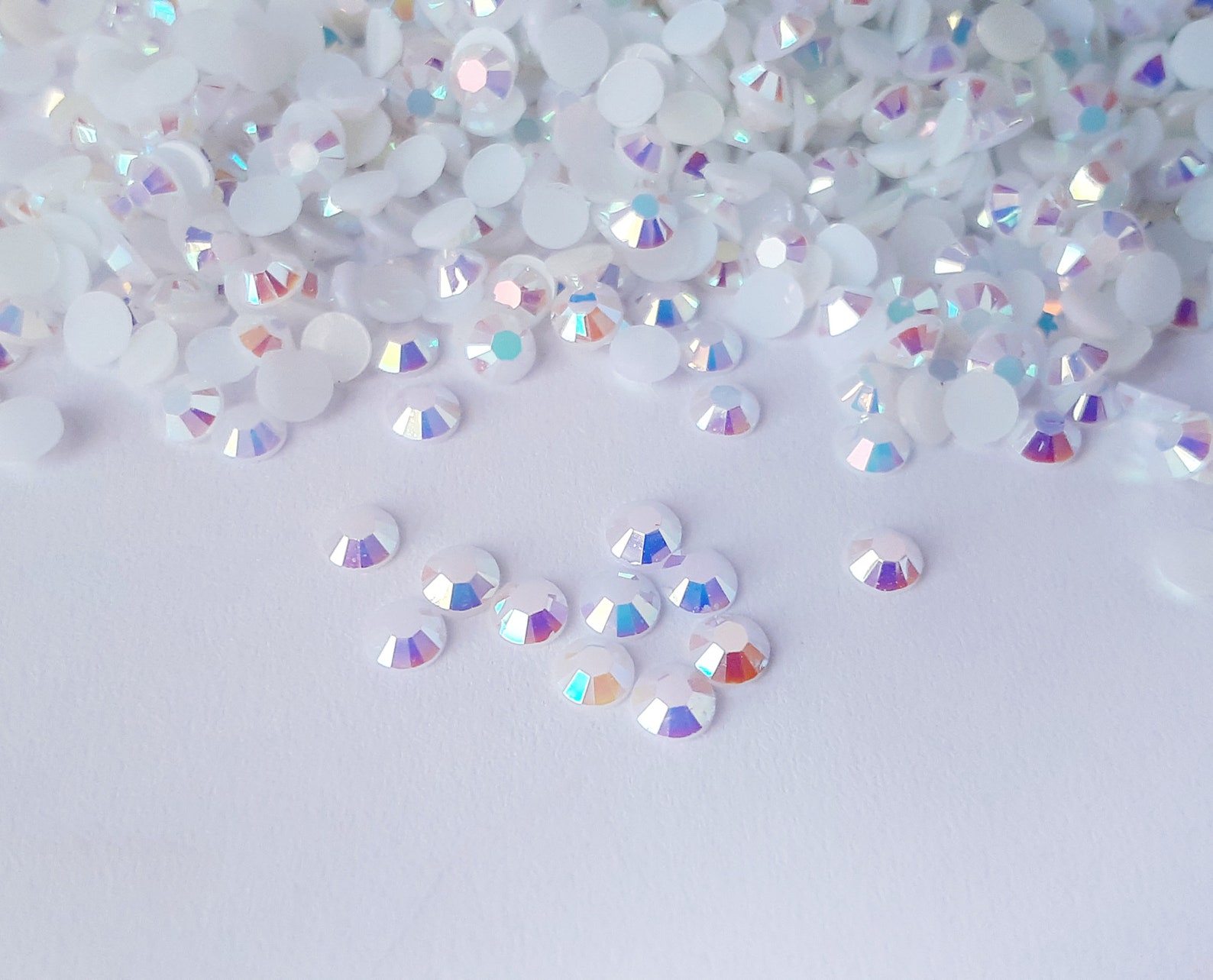 Crystal AB Jelly Rhinestones 3mm/4mm/5mm ss12/ss16/ss20 Flat Etsy Canada