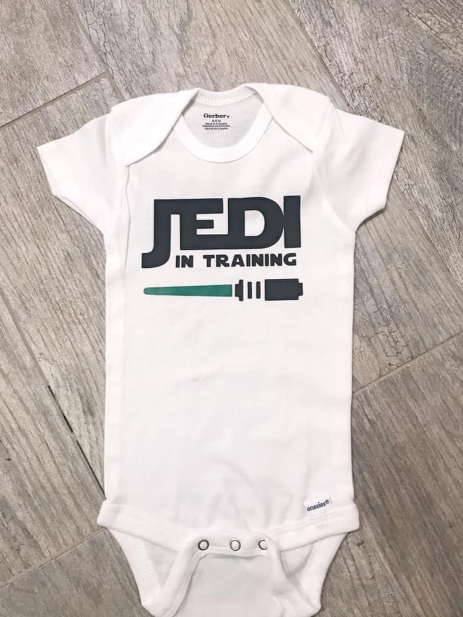 Jedi In Training Onesie Etsy