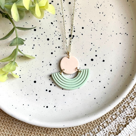 Polymer deals clay necklace