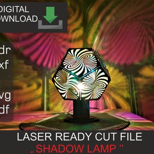 Geometric shadow lamp online