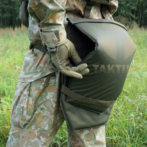 Taktisches Sitzkissen, Militär wasserdichte Sitzmatte, leichtes Kissen für Wandern, Camping, Airsoft, Ranger Green 500D Bodenpolster