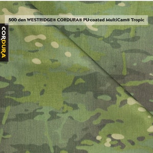 Wrap Color Multicam Tropic Cordura Adhesive back Wrapping Sheet for Kydex Wrap 500D Camouflage 12x12 30x30cm DYI Make your Equipment Unique