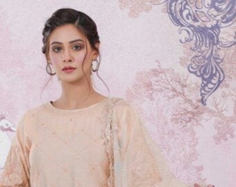 Embroidered Pakistani Shalwar Kameez Dupatta | Frock | Eid Dress