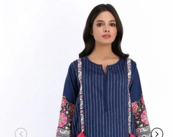 khaadi peplum shirts