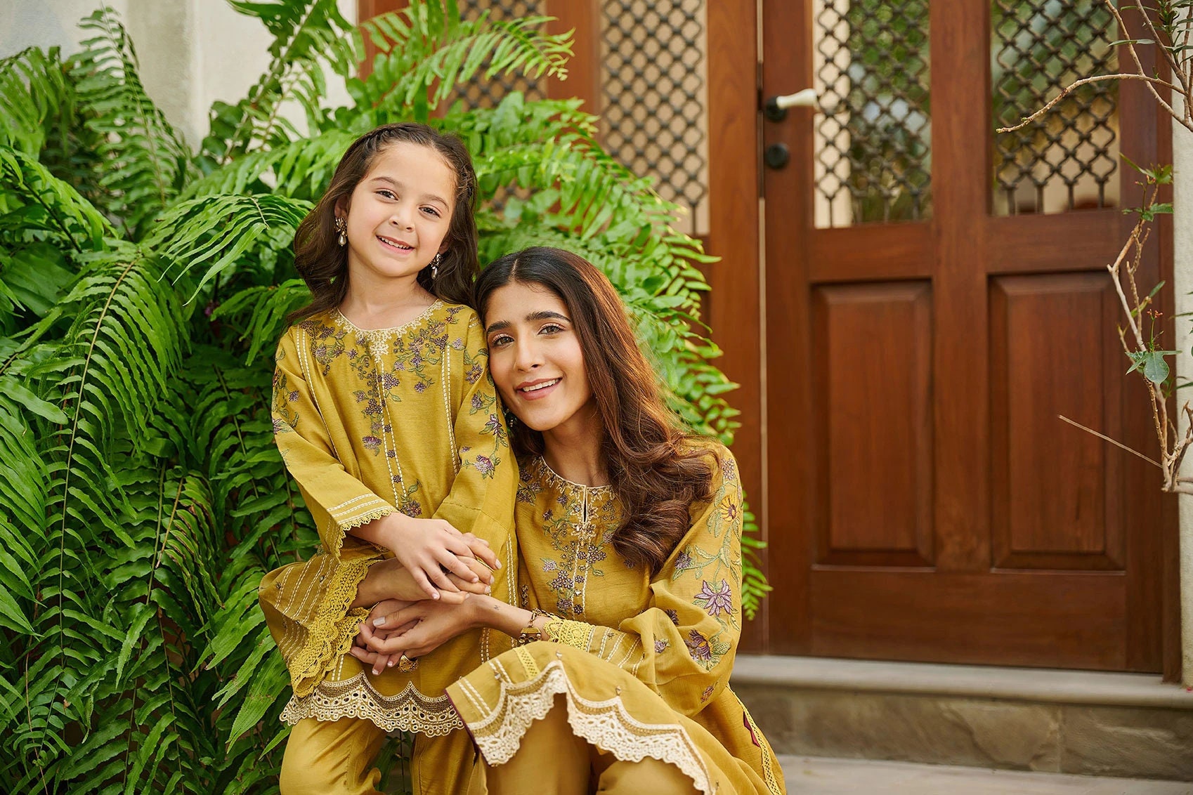Mother Daughter Matching Salwar Kameez Etsy Canada