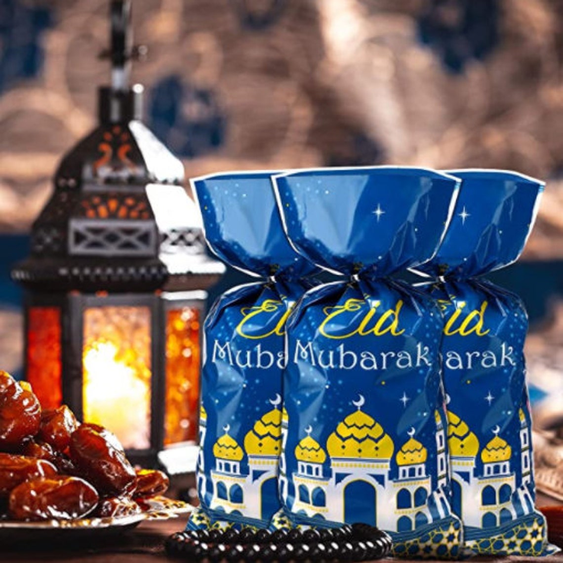 Eid Mubarak Favor Bags Goodie Bags Eidi Bags Eid Money Etsy